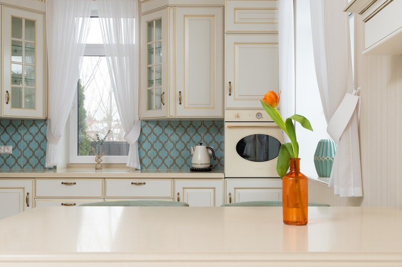 Ceramic Tile kitchen backsplash