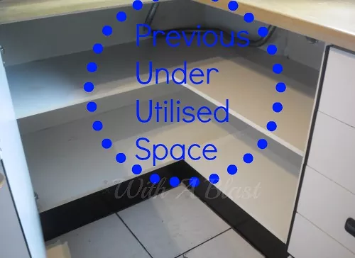 Create Easy Access to the Kitchen Corner Cabinets