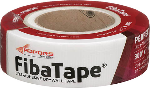 FibaTape FDW8654-U Perfect Finish, Ultra-Thin Joint Drywall Tape