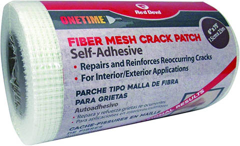 Red Devil 1226 Onetime Fiber Mesh Crack Patch 6 x 75' Wall Repair Fabric