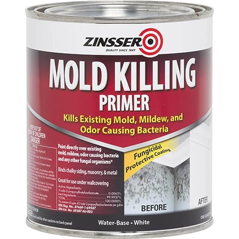 Rust Oleum 276087 Mold Killing Primer Quart White 