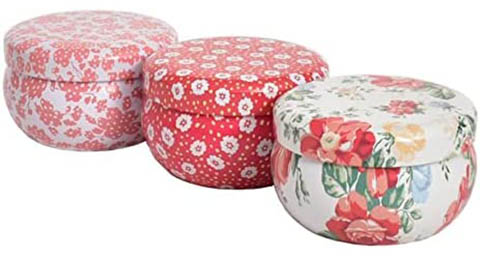 The Pioneer Woman Vintage Floral 3-wick Outdoor Citronella Candle