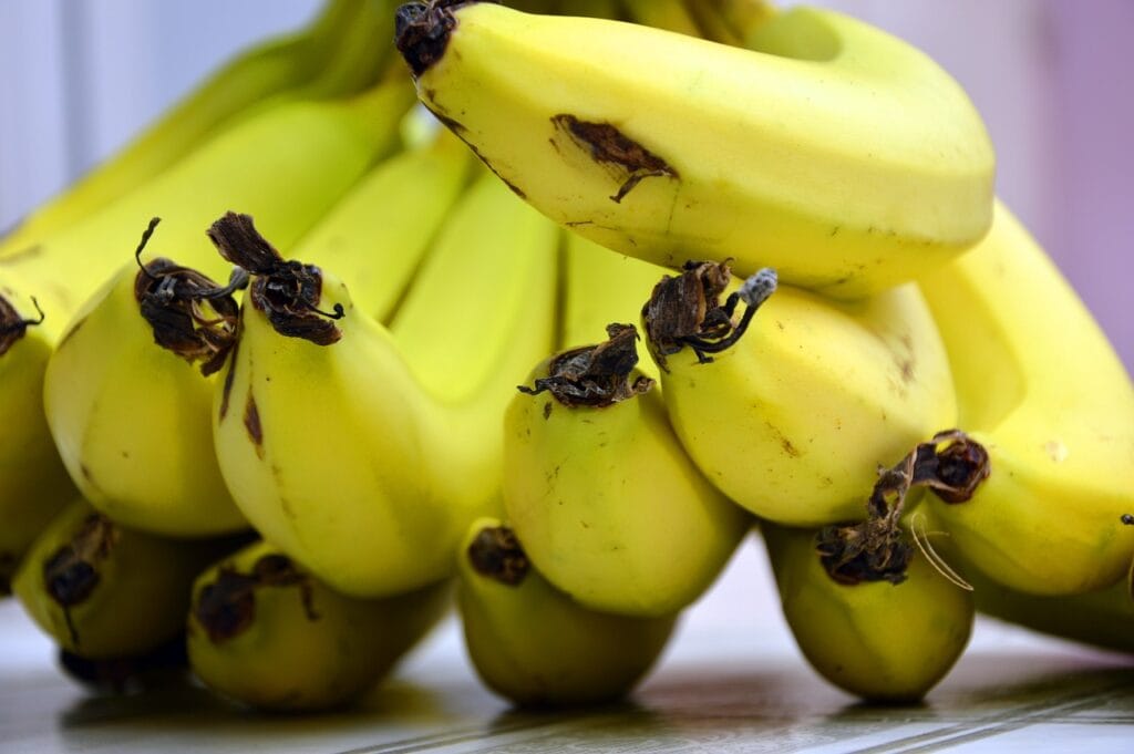 Yellow bananas