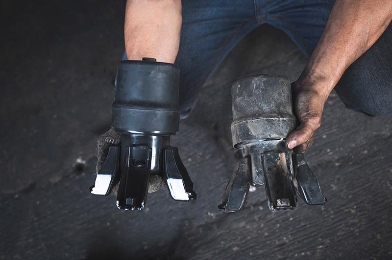 comparison of new and used engine mounts