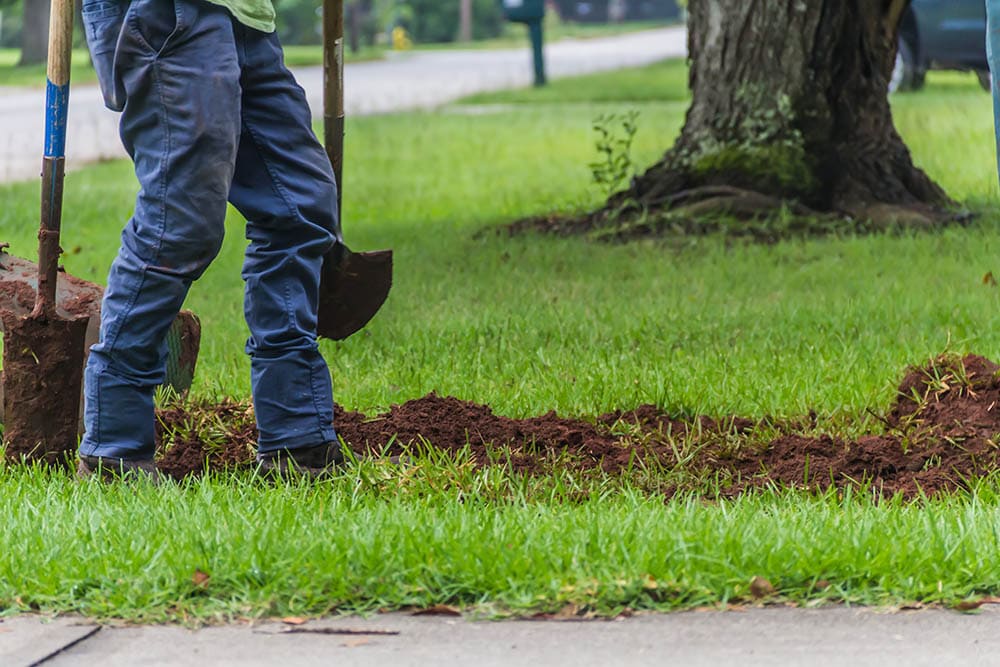 7 Best Tools To Dig A Trench 2024 Guide With Pictures House Grail   Person Digging Trench Will478 Shutterstock 