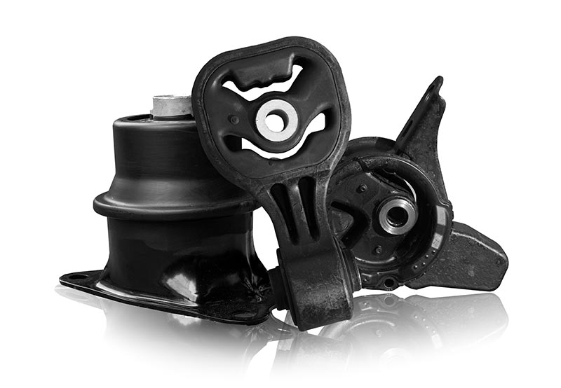 three engine mounts