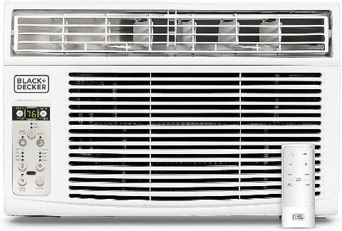 BLACK+DECKER BD08WT6 Window Air Conditioner with Remote Control