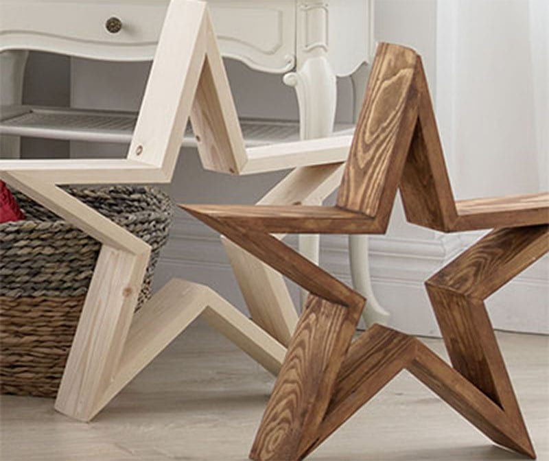 DIY Wooden Star by Queen Bee of Honey Dos