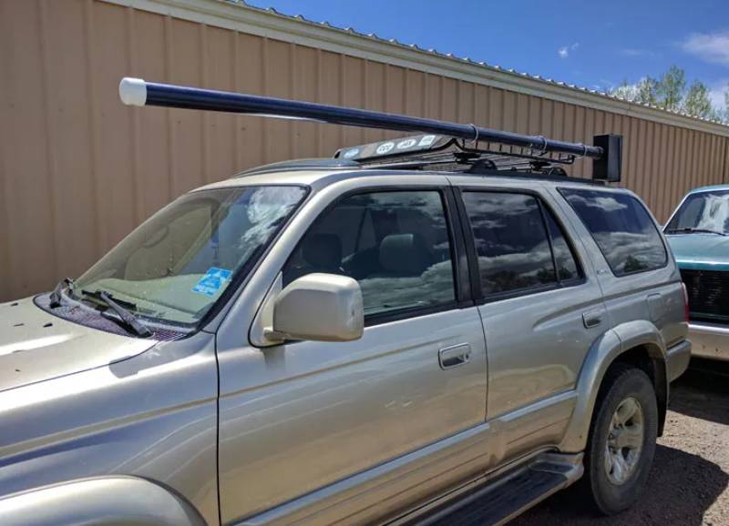 DIY Fishing Rod Rack and Carrier
