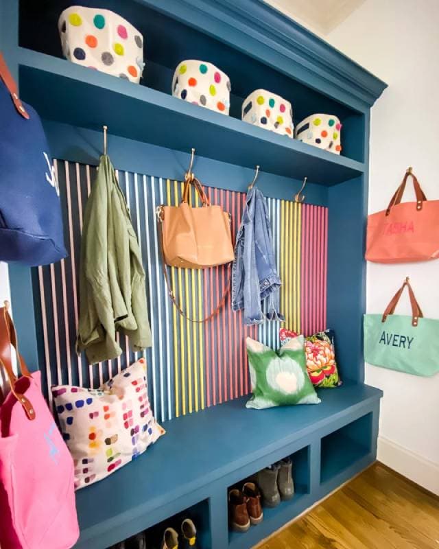 DIY wood slat wall treatment
