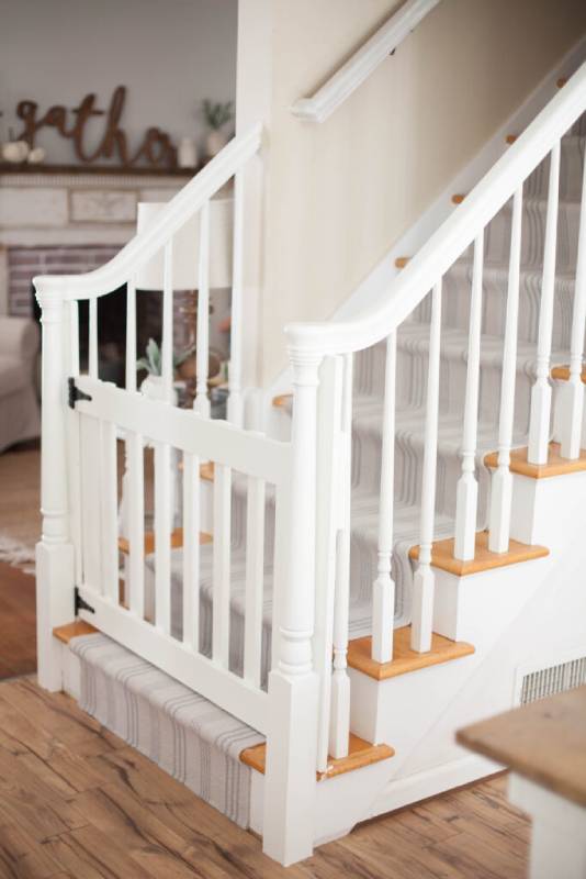 DIY stair runner