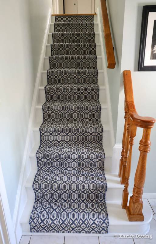 DIY stair runner