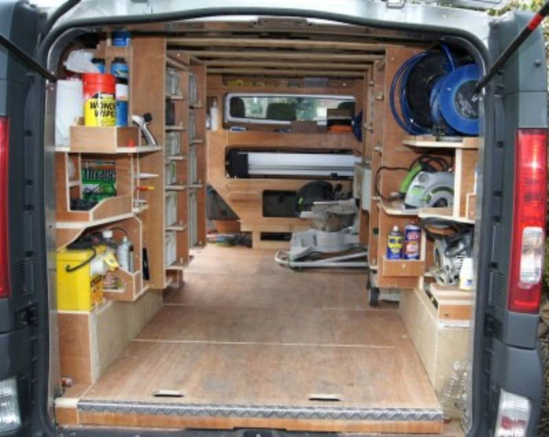 DIY van racking