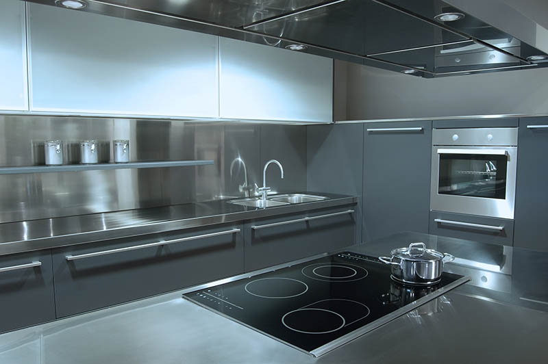 Modern kitchen Steinless Steel Countertop