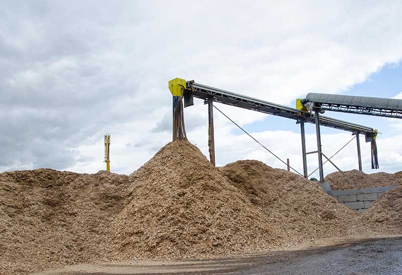 Reciclaje de astillas en la industria del reciclaje de madera