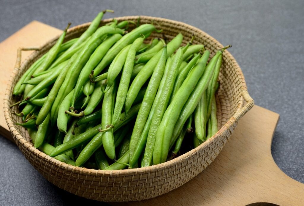 beans in a basket