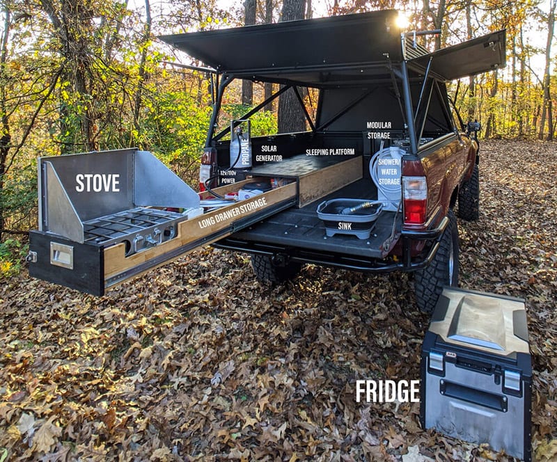 diy truck camper