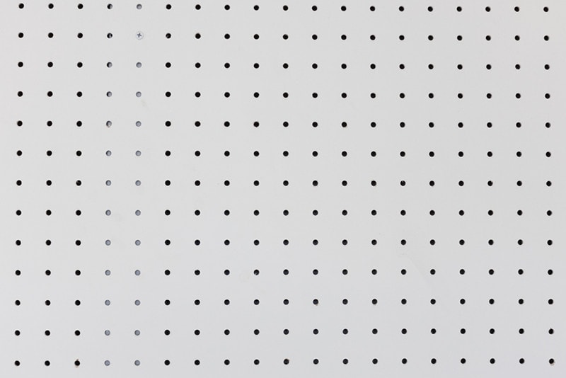 pegboard wall