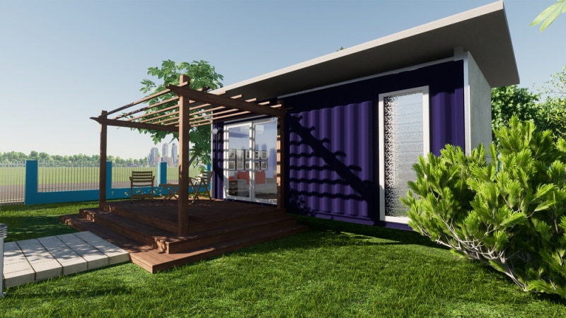 Shipping Container House Tillo2015 Shutterstock 