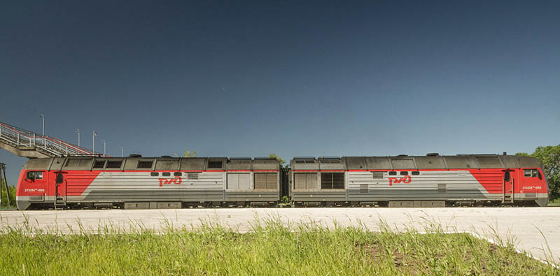 tren en el ferrocarril