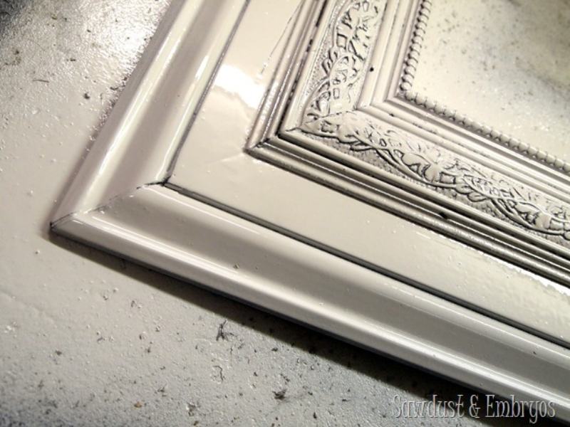 BUILD A CUSTOM FRAME OUT OF TRIM PIECES