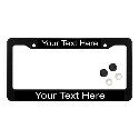 BestLicensePlateFrames Personalized ABS Frame