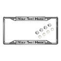BestLicensePlateFrames Personalized Chrome Frame