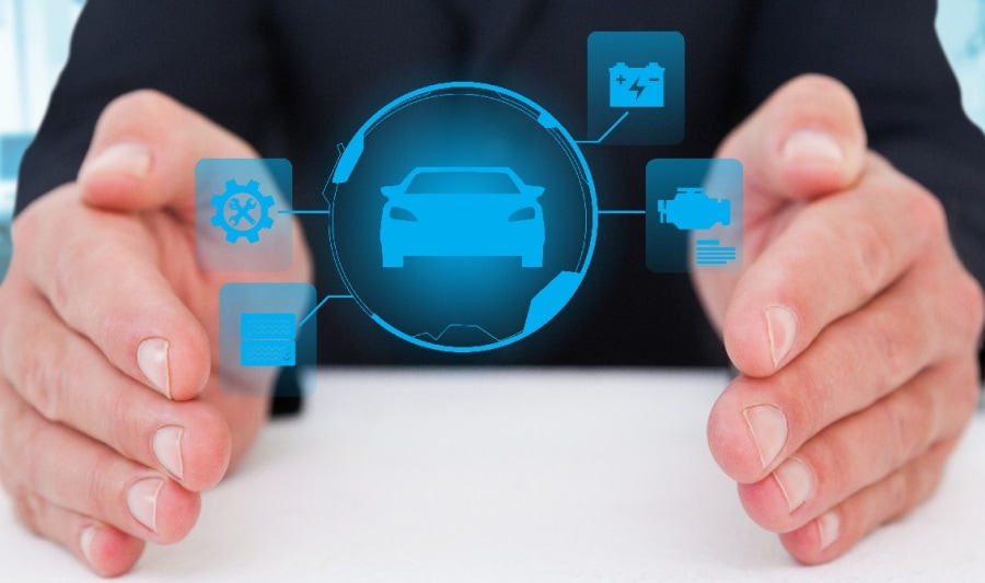 Car insurance graphic