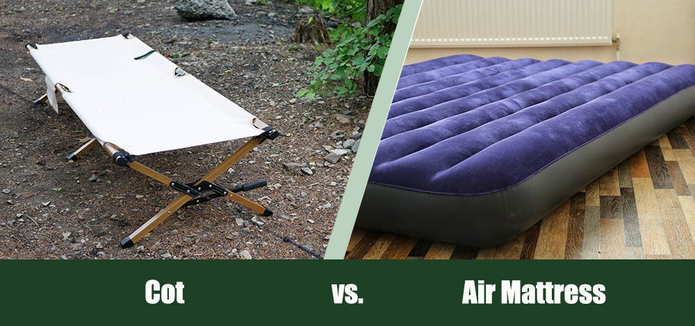 Cot vs Air Matress