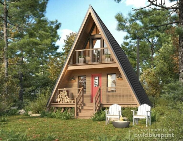 9 DIY A-Frame Cabin Plans You Can Build (With Pictures) | House Grail