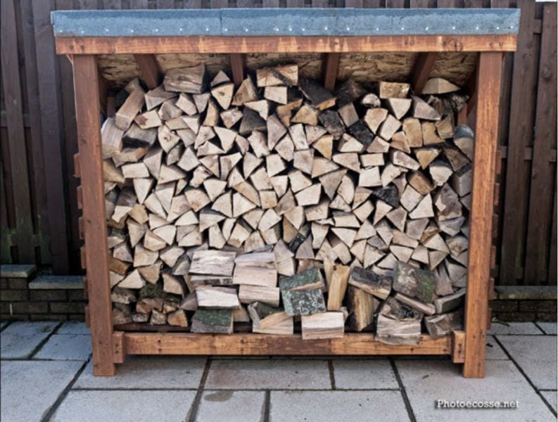 DIY Small Wood Shed