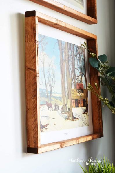 Easy DIY Picture Frame for Art or Posters