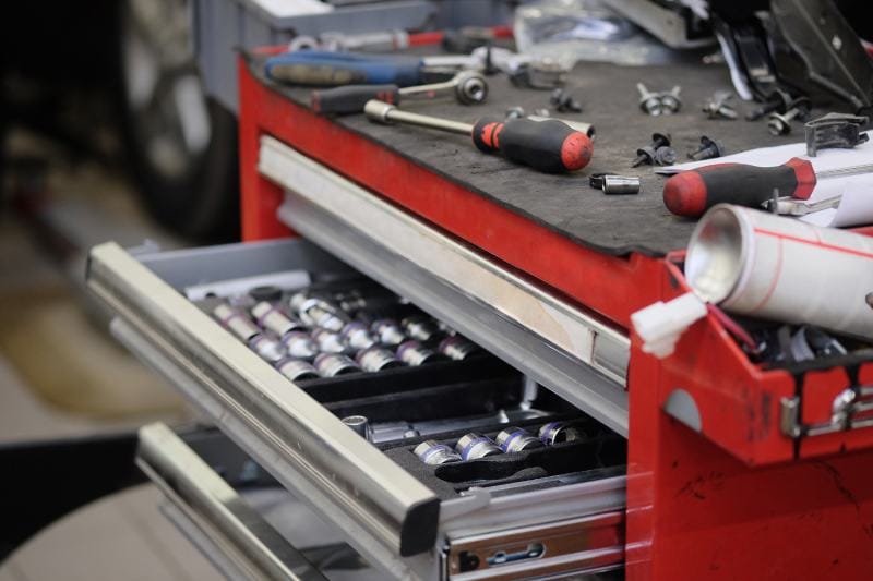 Garage tool box