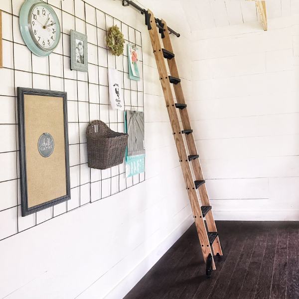 7 Diy Rolling Library Ladders You Can Build Today With Pictures House Grail