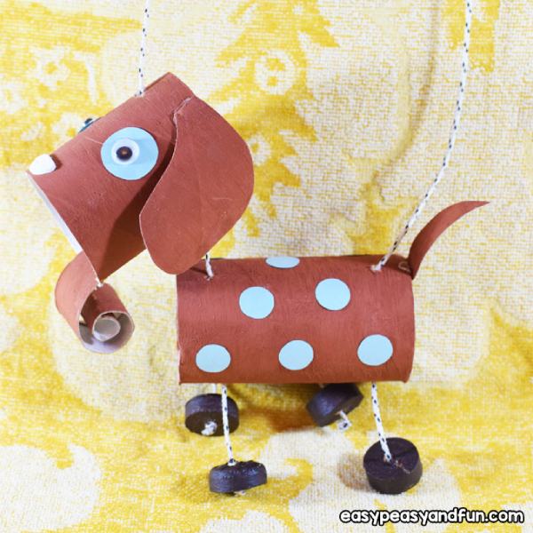 How To Make a Dog Marionette Puppet