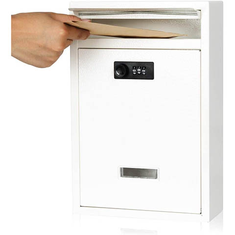 KYODOLED Locking Wall Mount Mailbox