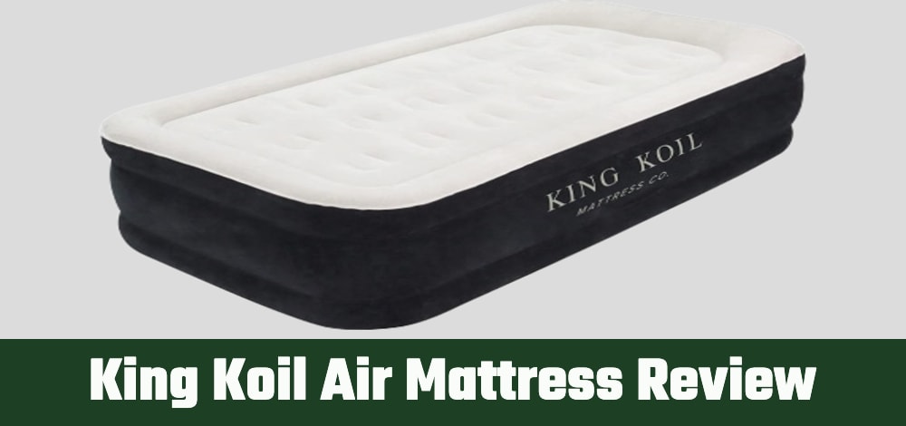 king koil air mattress top repair