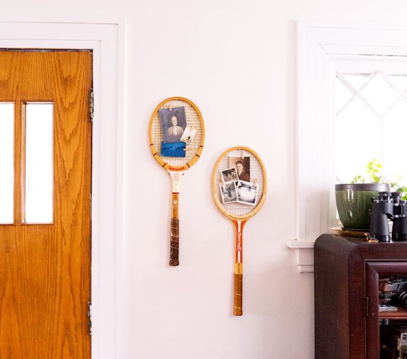 Tennis Racket Picture Frame DIY
