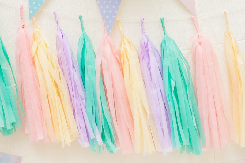 Wrapping Streamers decor for a party