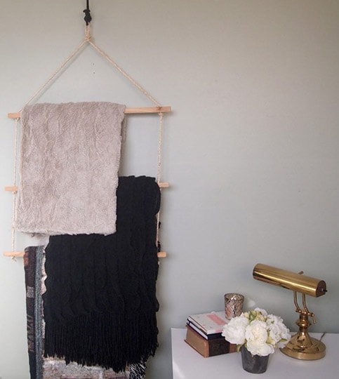 diy multi-functional decorative rope ladder