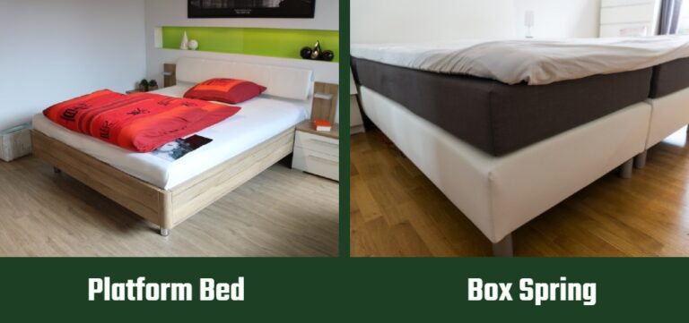 Platform Bed Vs Box Spring: Pros, Cons, & Differences | House Grail