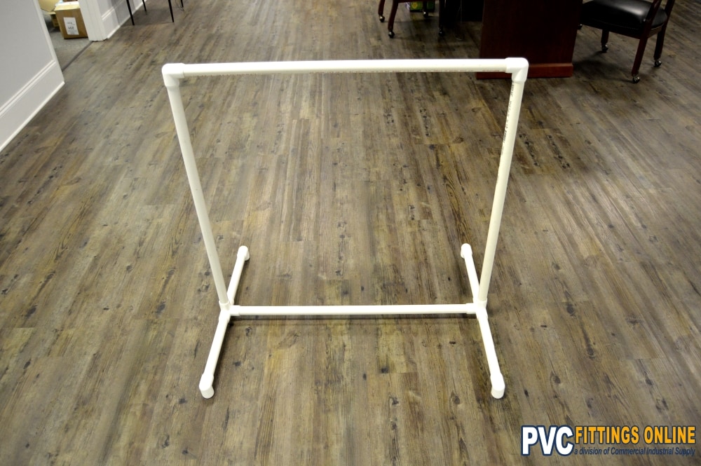 Basic PVC Clothes Rack