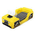 Bestway Up, In and Over Air Bed for Children, 4x4 Yellow Truck