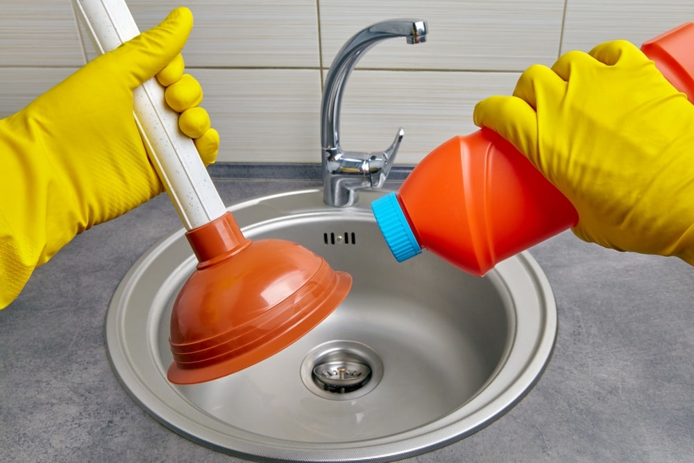 drano for non garbage disposal side of kitchen sink