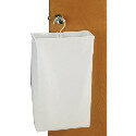 Household Essentials Hanging Cotton Canvas Laundry Hamper Bag
