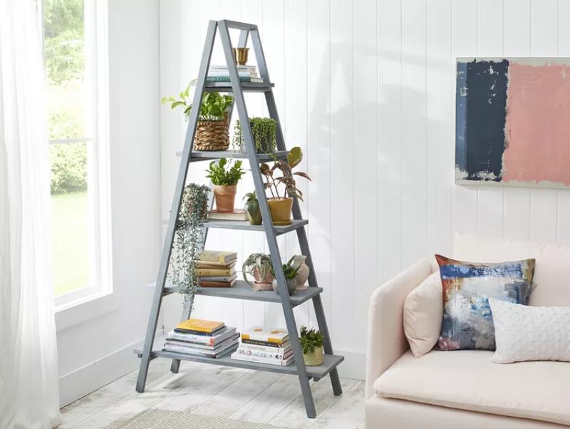 How to Build an A-Frame Ladder Shelf for Stylish DIY Storage