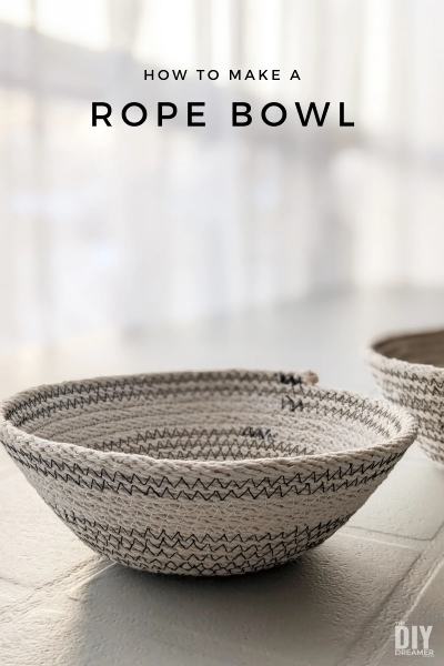 How to make a Rope Bowl
