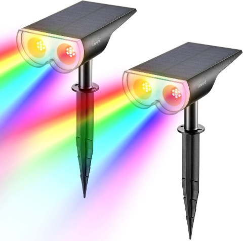 Linkind StarRay Solar Spot Lights Outdoor Color Changing