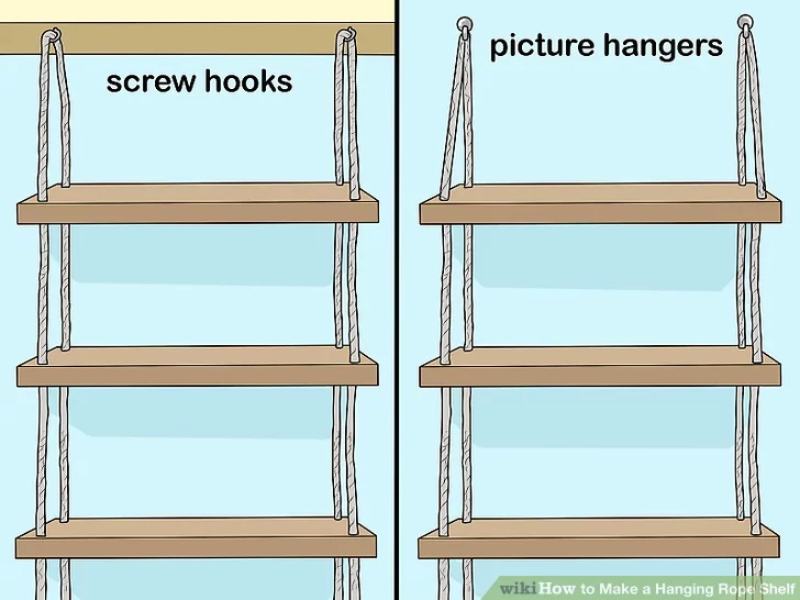 Making a Single Hanging Shelf