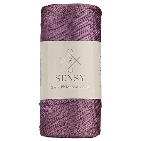Sensy Premium 2mm Polyester Rope 100% Polypropylene Cord Macrame Cord